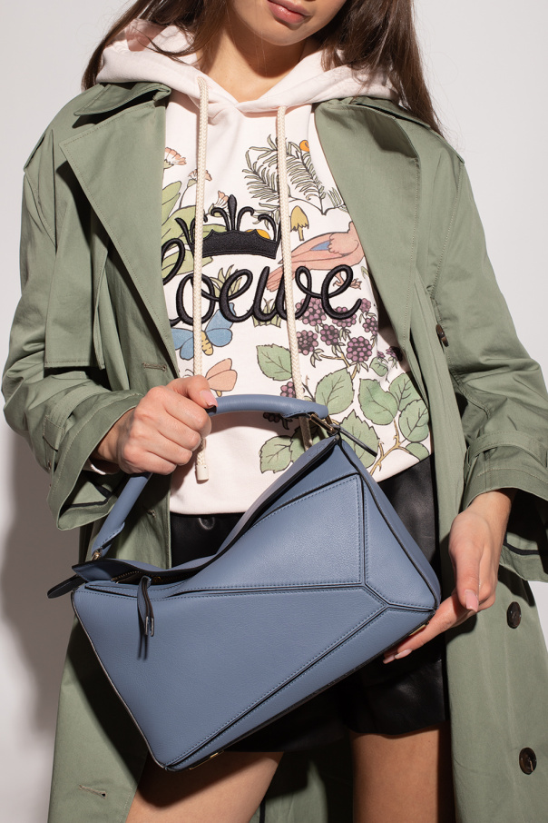 Loewe blue puzzle discount bag